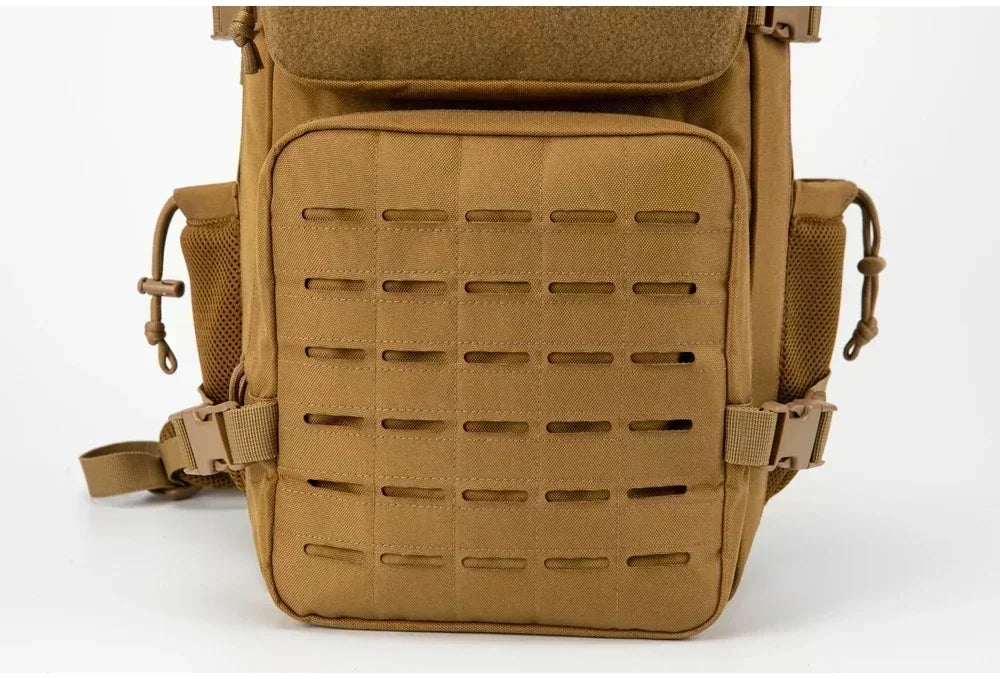 Sac à Dos Tactique Plein Air 25L/45L Homme Femme — Randonnée École Porte-Bouteille