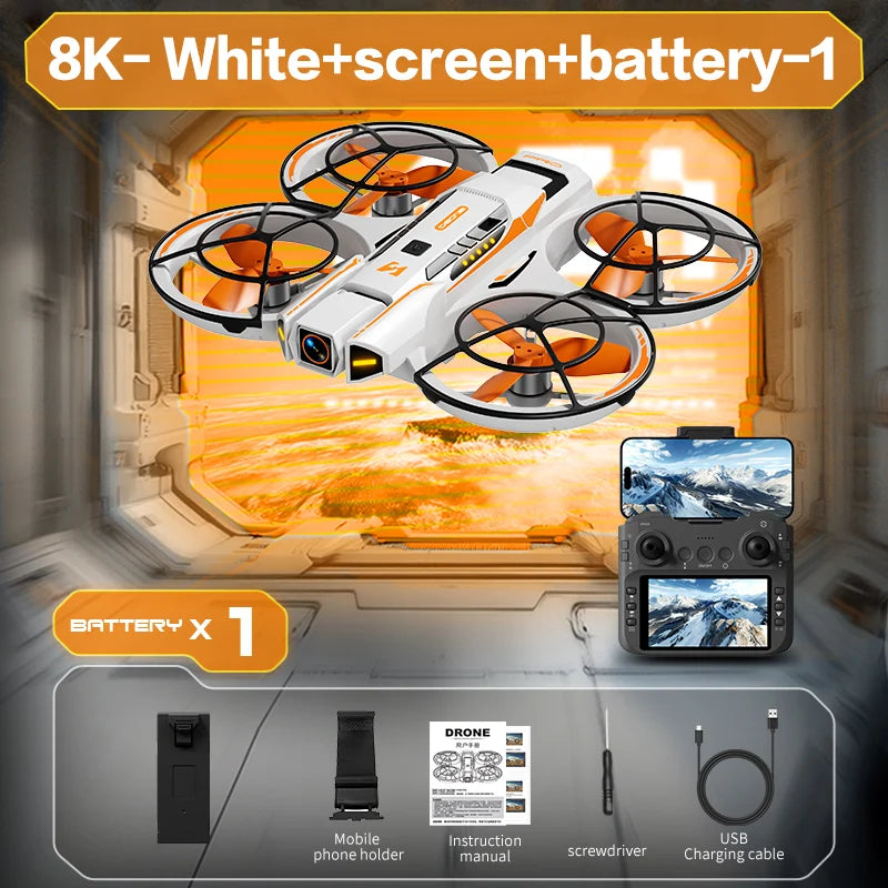 Drone mini 8K GPS professionnel — photographie aérienne HD, caméra 5G, quadricoptère UAV