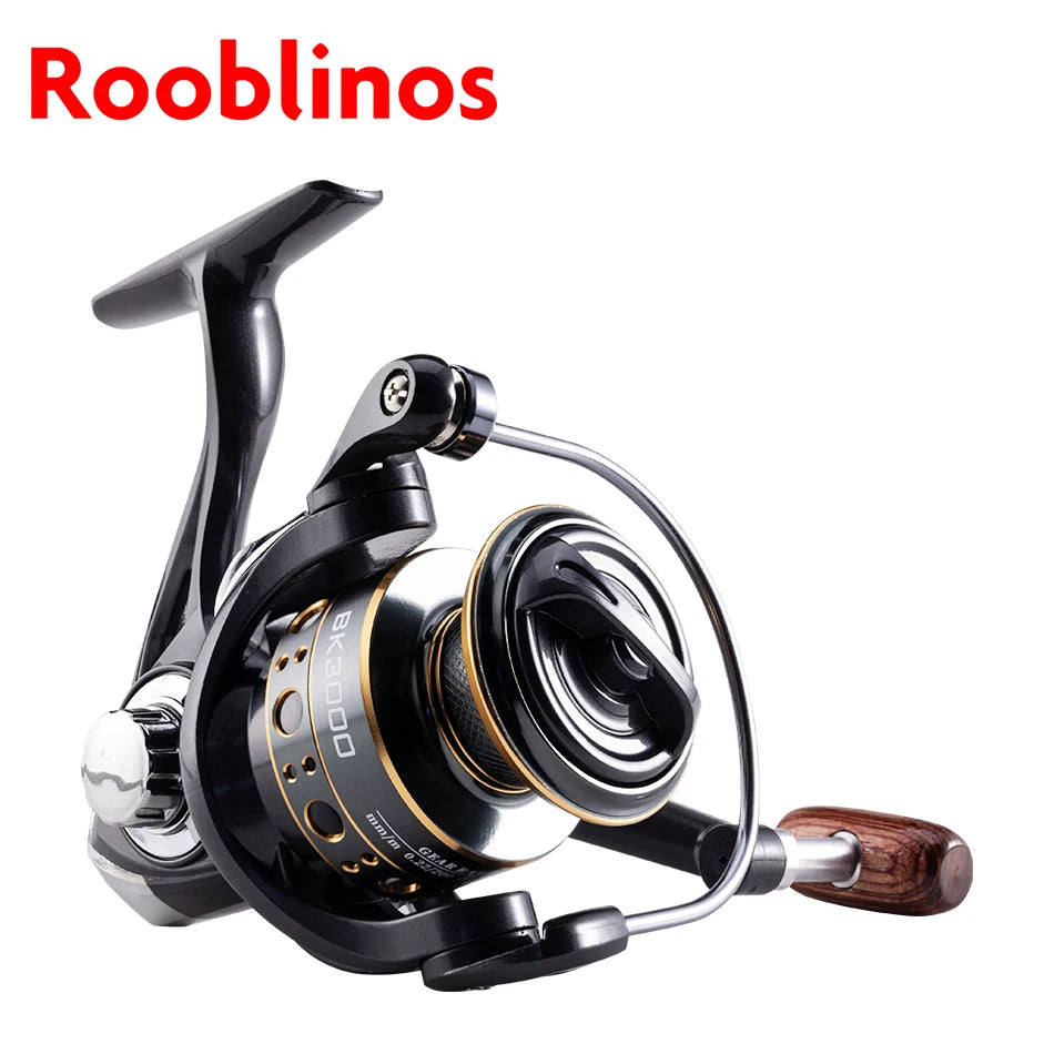 Moulinet de Pêche à Filature Rooblinos BK — Eau Salée & Douce, Truite & Carpe