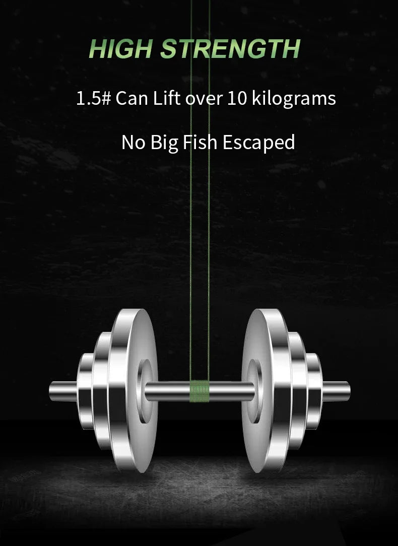 SOLOKING 300M PE tressé ligne de pêche Super fort japonais Multifilament mer ligne de pêche 10LB-80LB carpe ligne truite ligne