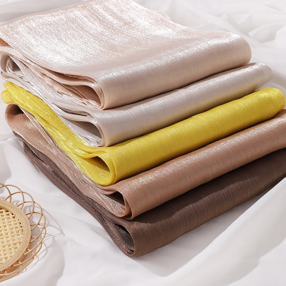 Hiyabs de gasa de primera calidad para mujer, velo turbante suave y largo, bufandas musulmanas, chales hiyab, cubierta para la cabeza islámica, accesorios de Ramadán