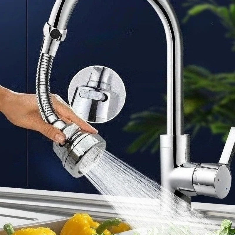 Extensor de grifo giratorio 360 grados, 2/3 modos, ahorro de agua, adaptador de boquilla burbujeador para cocina y baño, accesorios de grifería para el hogar