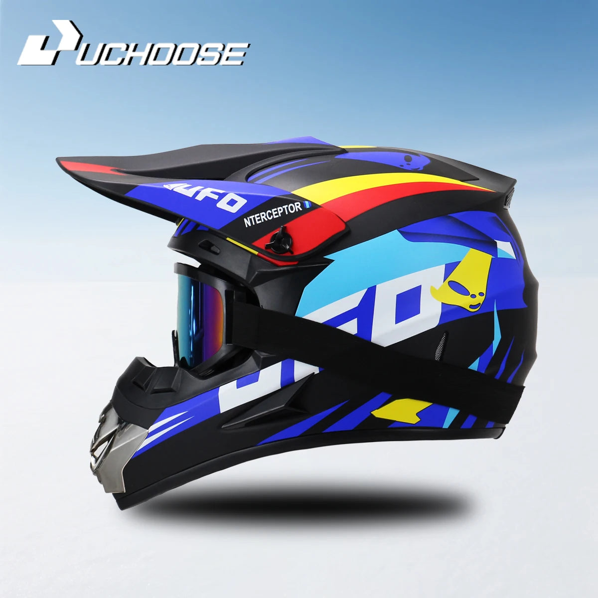 Casque Moto Tout-Terrain Cross DOT 2023 — Professionnel Course Motocross