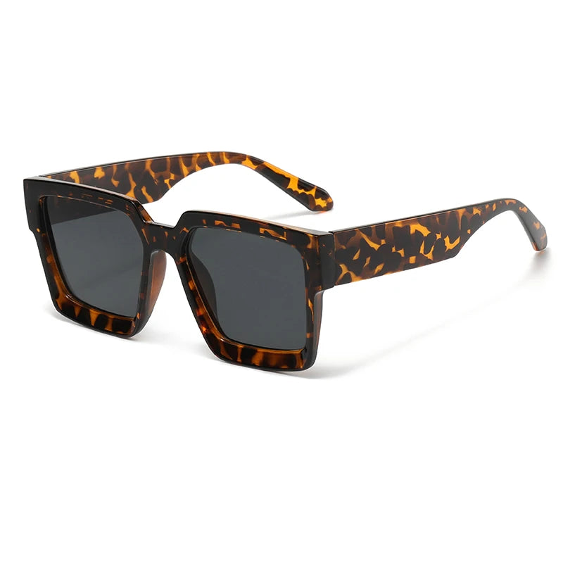 Lunettes de soleil vintage cyclisme carrées — hommes, femmes, rétro, unisexe, populaires, UV400