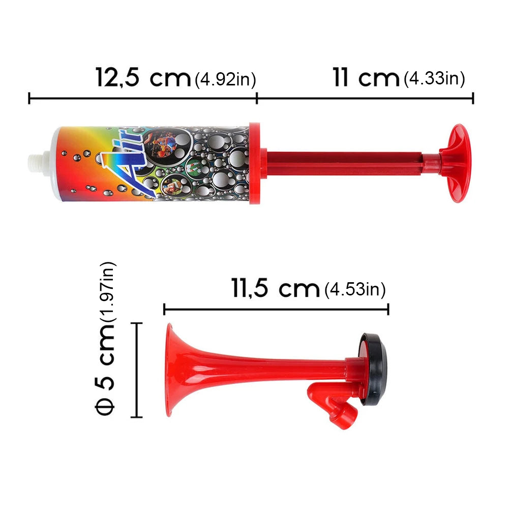 Corne à Air Réutilisable Supporter Football PP Portable — Match, Événement Sportif & Fête