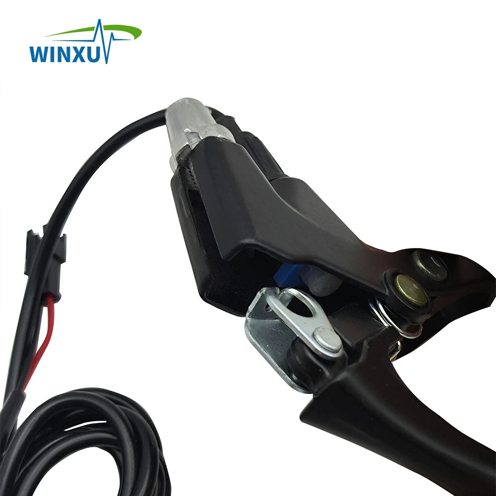 Electric bike brake, electronic power-off, high/low level, mechanical brake lever for electric scooter, electric bike