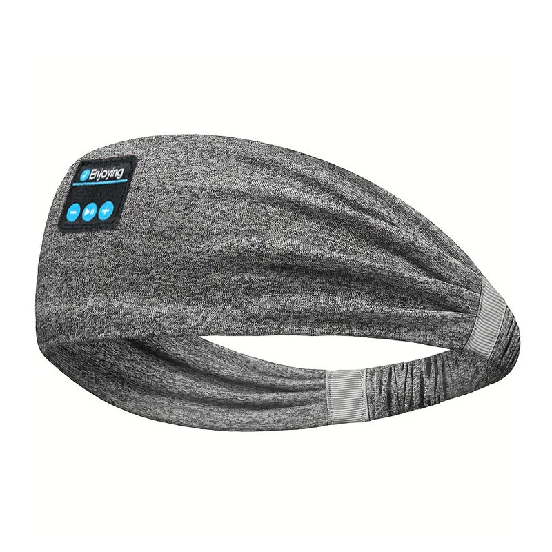 Wireless Bluetooth Headband, Sleeping Headphones, Sports Headphones/Music Cap with HD Stereo Speakers, Eye Mask for Side Sleepers
