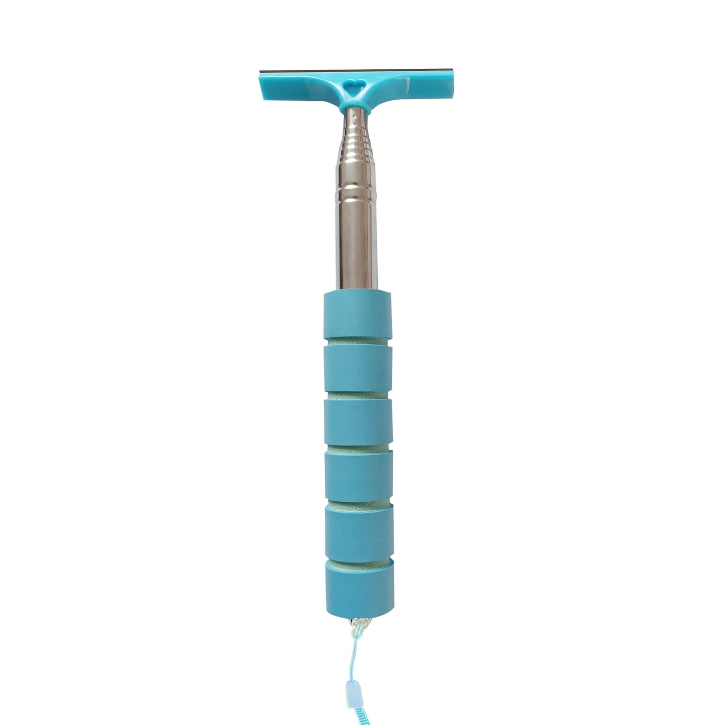 Essuie-glace de rétroviseur de voiture, poignée télescopique, essuie-glace de rétroviseur de voiture, outils de nettoyage de vitres automobiles durables en acier inoxydable, brosse de nettoyage