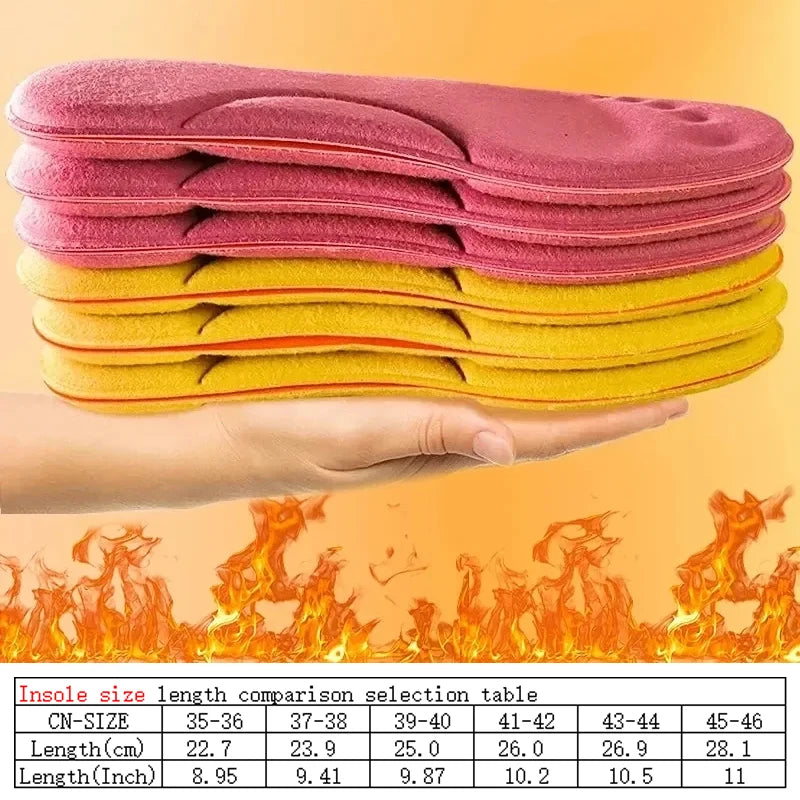 PU Soft Orth4WD Insoles for Men and Women, Breathable Running Shoes, Shock Absorption, Arch Support Cushions