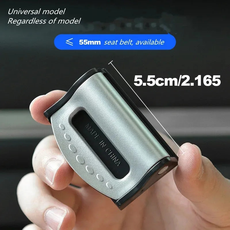 Clips de ceinture de sécurité universels pour voiture, boucle de ceinture de sécurité antidérapante, pince de fixation Simple, pince de fixation solide pour ceinture de sécurité automobile