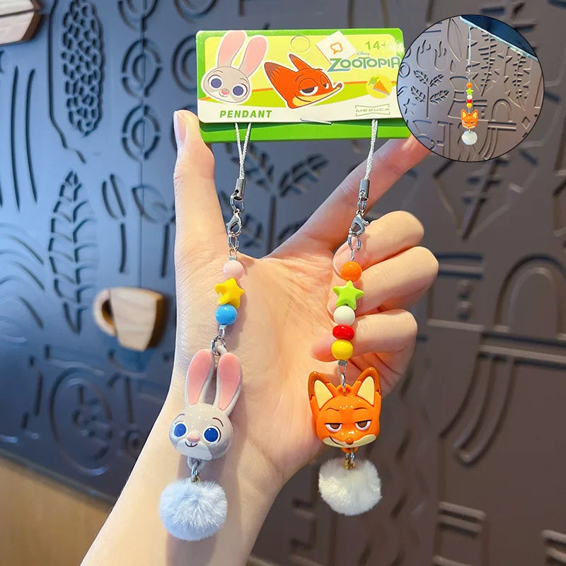 Original Zootopia Polaroid Camera Keychain, Creative Toy for Kids, Backpack Pendant, Kids' Gift, Birthday Party Souvenir