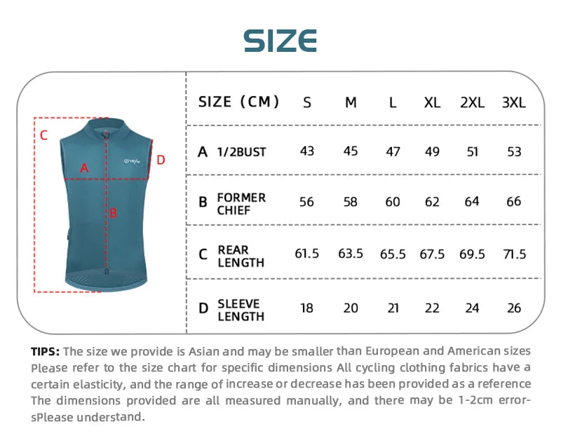 Gilet de cyclisme homme UPF50+ — imperméable, coupe-vent, route, léger, sans manches