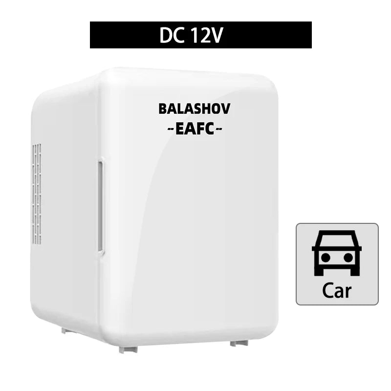 Mini Réfrigérateur à Température Constante, 4l, 12V/220V, miles, Refroidisseur, Réchauffeur, Indispensable, Préservation des Soins de la Peau pour la Maison et la Voiture