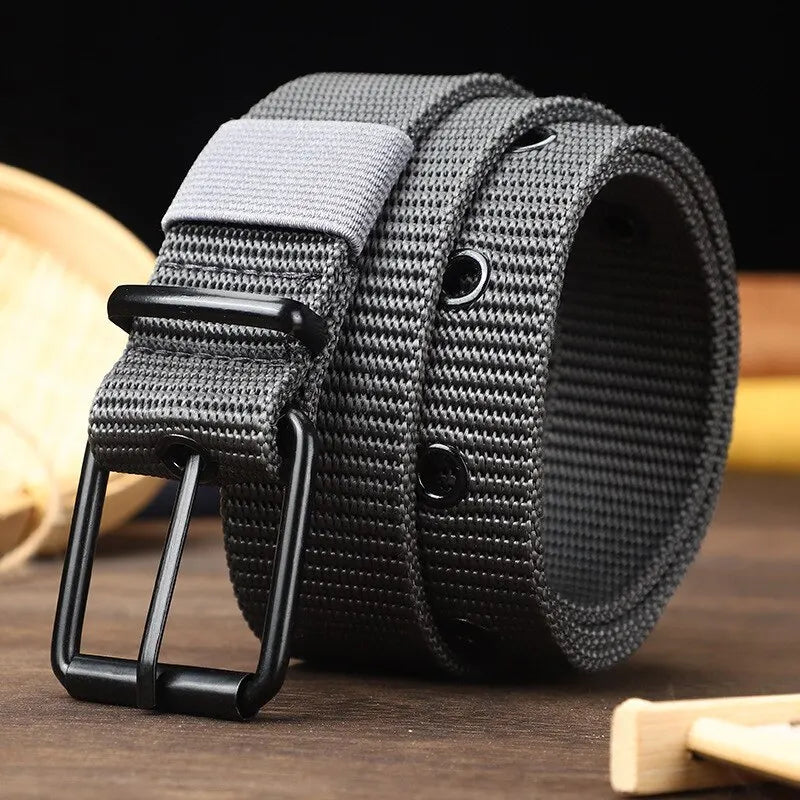 Ceinture Nylon Broche Toile — Sport Extérieur Jeans Homme Femme