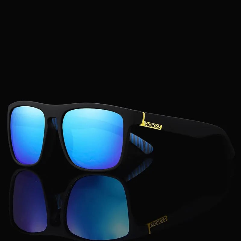 VAGHOZZ Classic Brand Sunglasses Men UV400 Fishing Sunglasses Women Square Outdoor Male Sport Eyewear Driving Shades