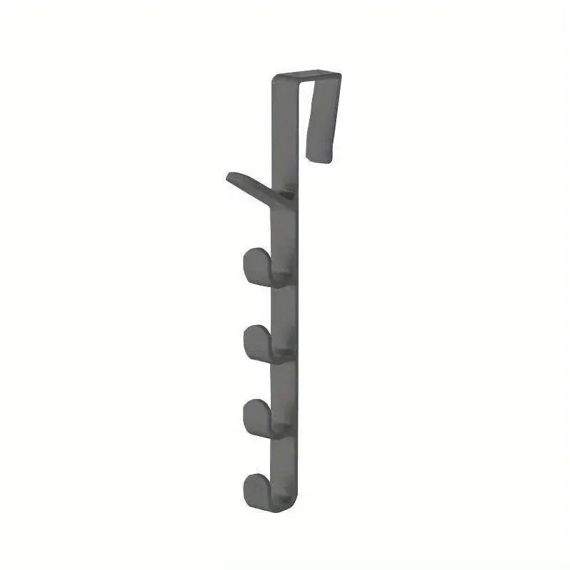 1 pièces chambre porte cintre vêtements suspendus support sur la porte en plastique stockage à domicile Organization crochets, porte-monnaie pour sacs Rails