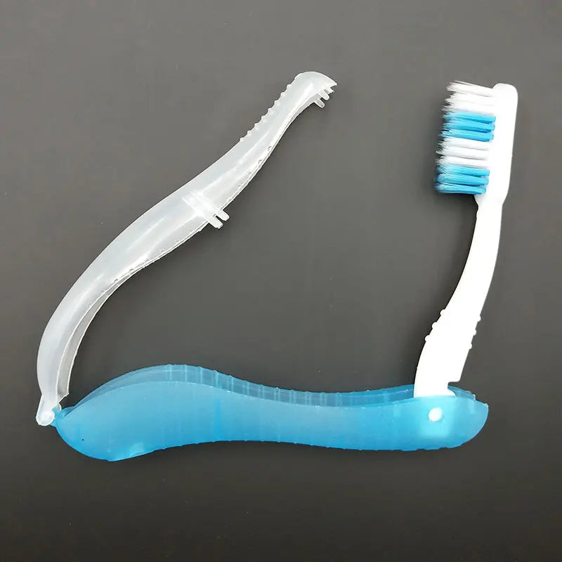 Hygiène buccale Portable jetable pliable voyage Camping brosse à dents randonnée brosse à dents outils de nettoyage des dents