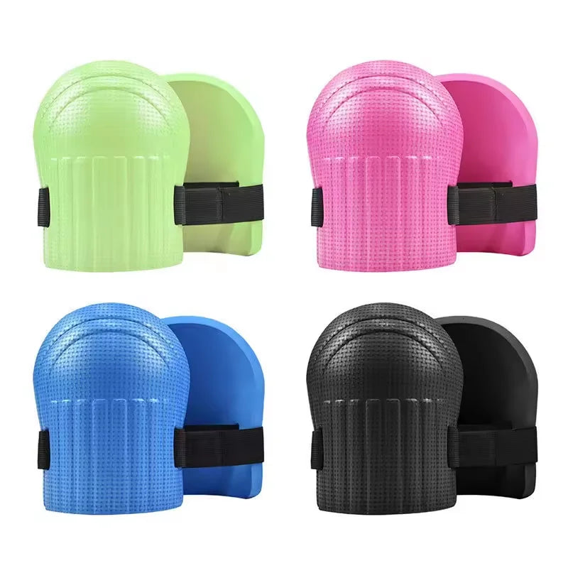 2Pcs EVA Foam Protection Kneepads Soft Padding for Work Workplace Safety Self-Protection Sport Knee Pads for Gardening Cleaning