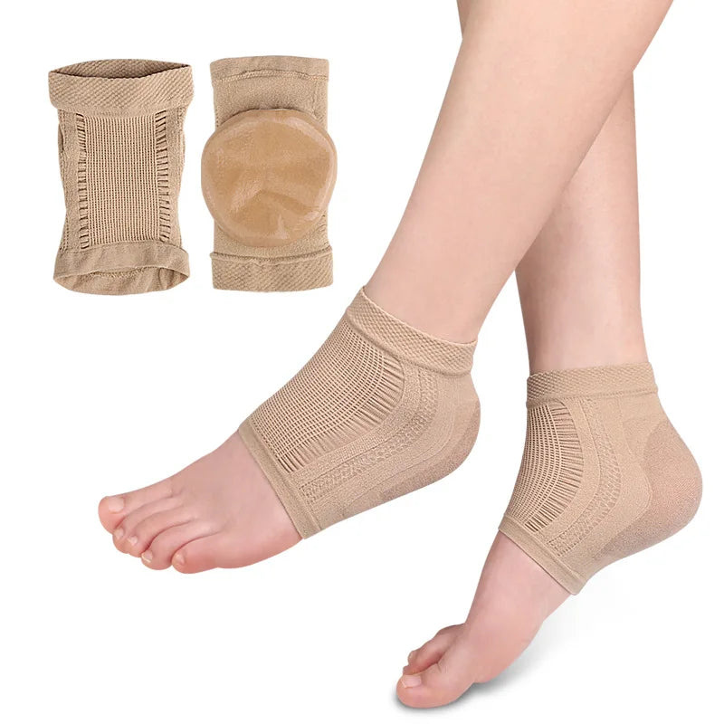 Protège-Talon Mesh Gel Silicone — Soin Pieds Anti-Ampoules