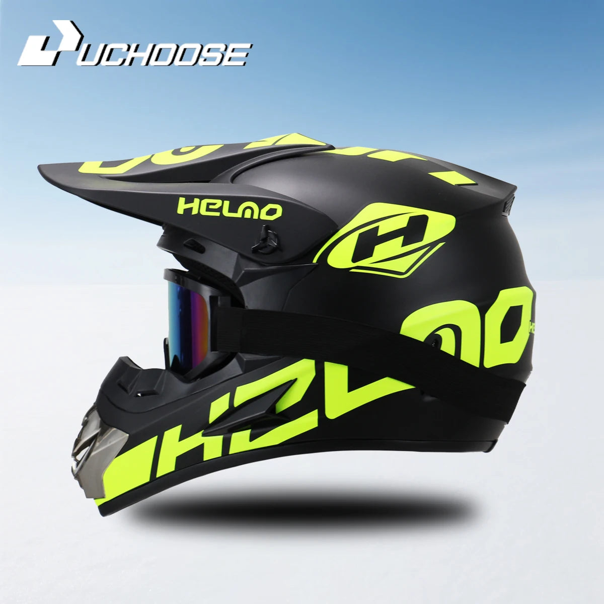 Casque Moto Tout-Terrain Cross DOT 2023 — Professionnel Course Motocross