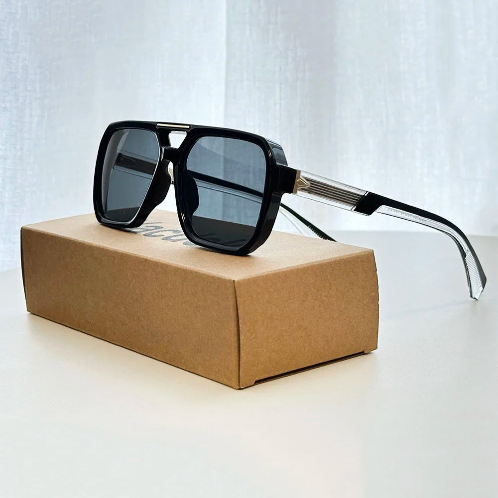 Lunettes de soleil de vacances pour hommes vintage — femmes, extérieur, tendance, crème solaire, livraison directe