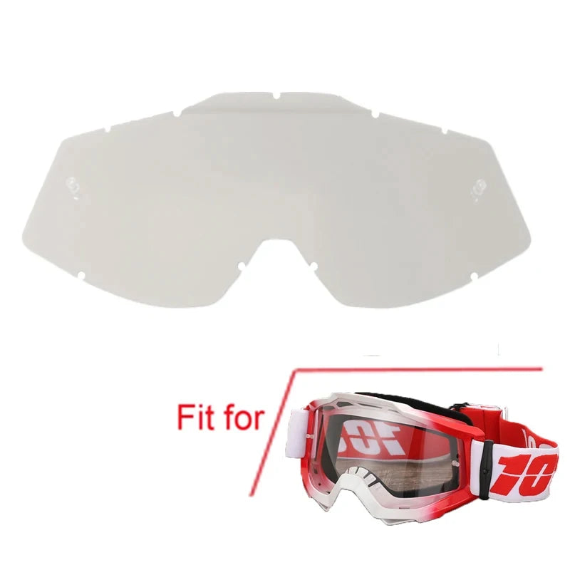 Lunettes de moto 100 MX, lunettes de motocross, lunettes de soleil tout-terrain pour homme, masque MTB ATV, protection coupe-vent, cyclisme, course