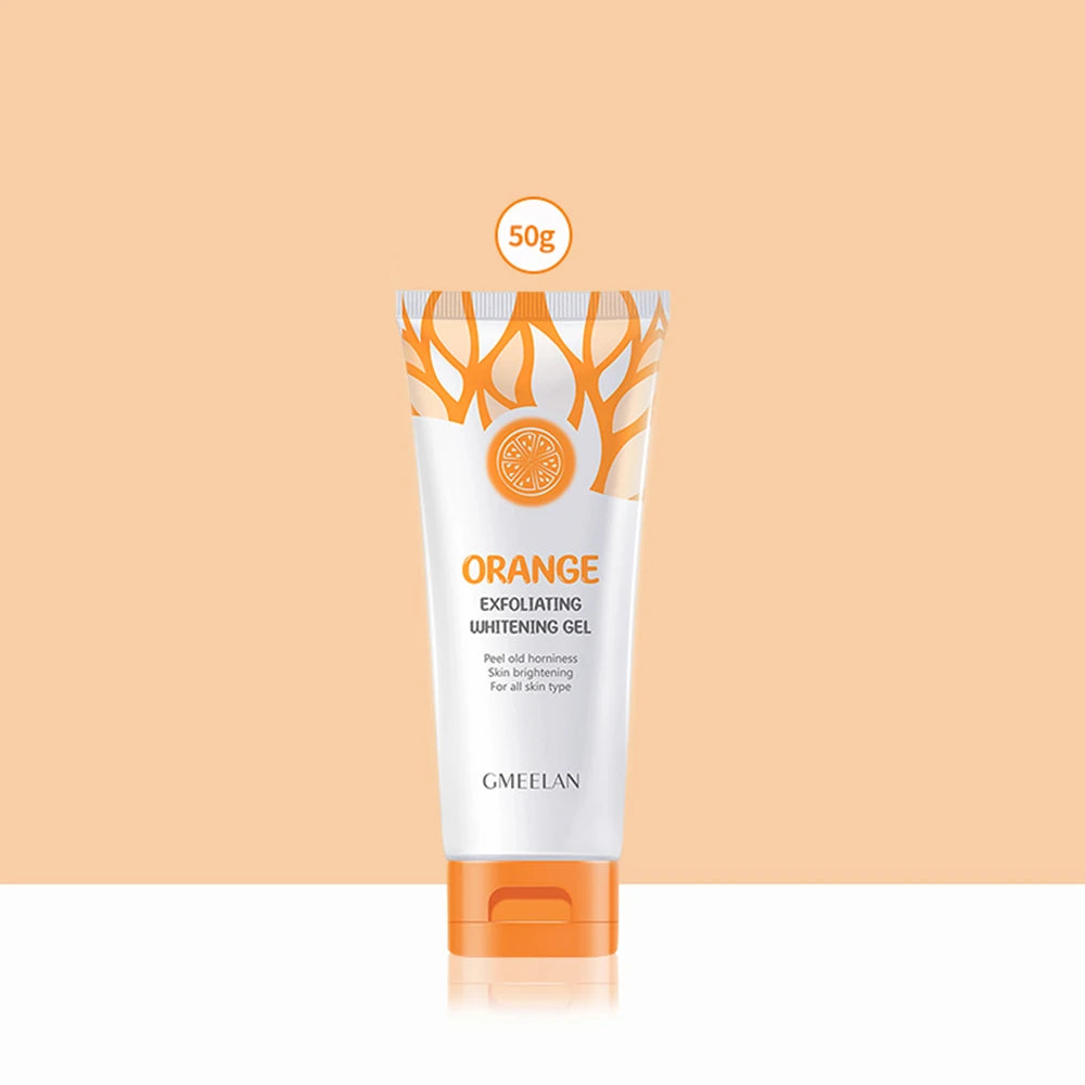 Exfoliating Gel Orange Dead Skin Remover Brighten Peeling 50g Gentle Repair Scrub Whitening Moisturizing Korean Skincare