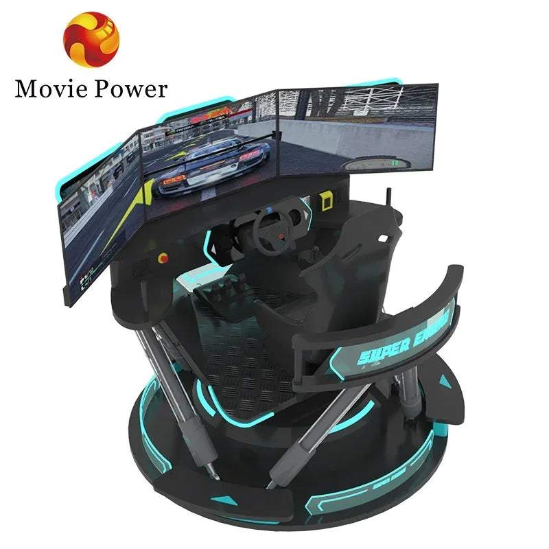 Simulateur de Course F1 VR — Parc Attractions, Voiture Arcade, Machine de Jeu