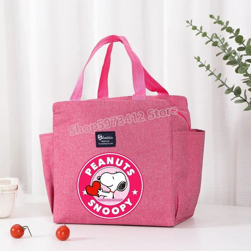 Sac isotherme portable pour déjeuner et boissons — mignon, thermique, pique-nique, cadeau enfants
