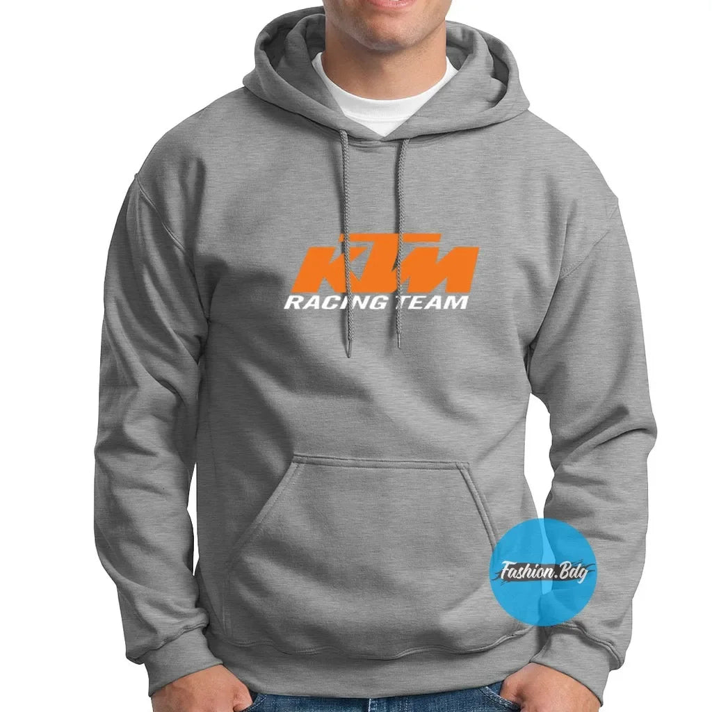 Sweat-shirt à capuche streetwear moto pour hommes et femmes — tendance, sport, pulls