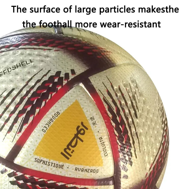 Ballon de Football Taille 5 PU — Sans Couture Match Extérieur Entraînement