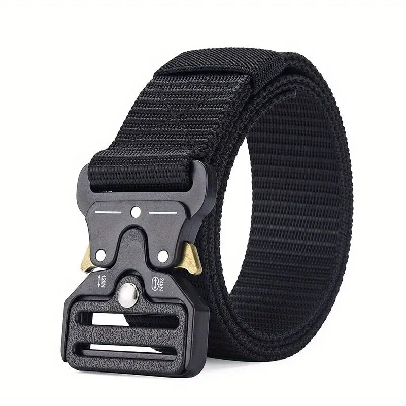 Versatile Tactical Belts for Men, Durable, Adjustable Design, for Outdoor Sports Enthusiasts, Pair with Jeans, for Men and Women, 1 Piece/2 Pieces