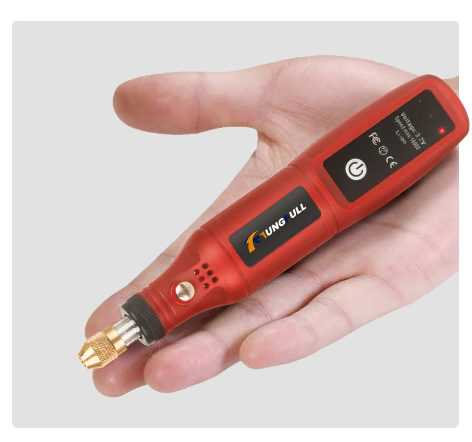 Minitaladro eléctrico USB, bolígrafo de grabado inalámbrico, recargable, herramientas Dremel, herramienta rotativa, taladro de mano inalámbrico, minipulidora