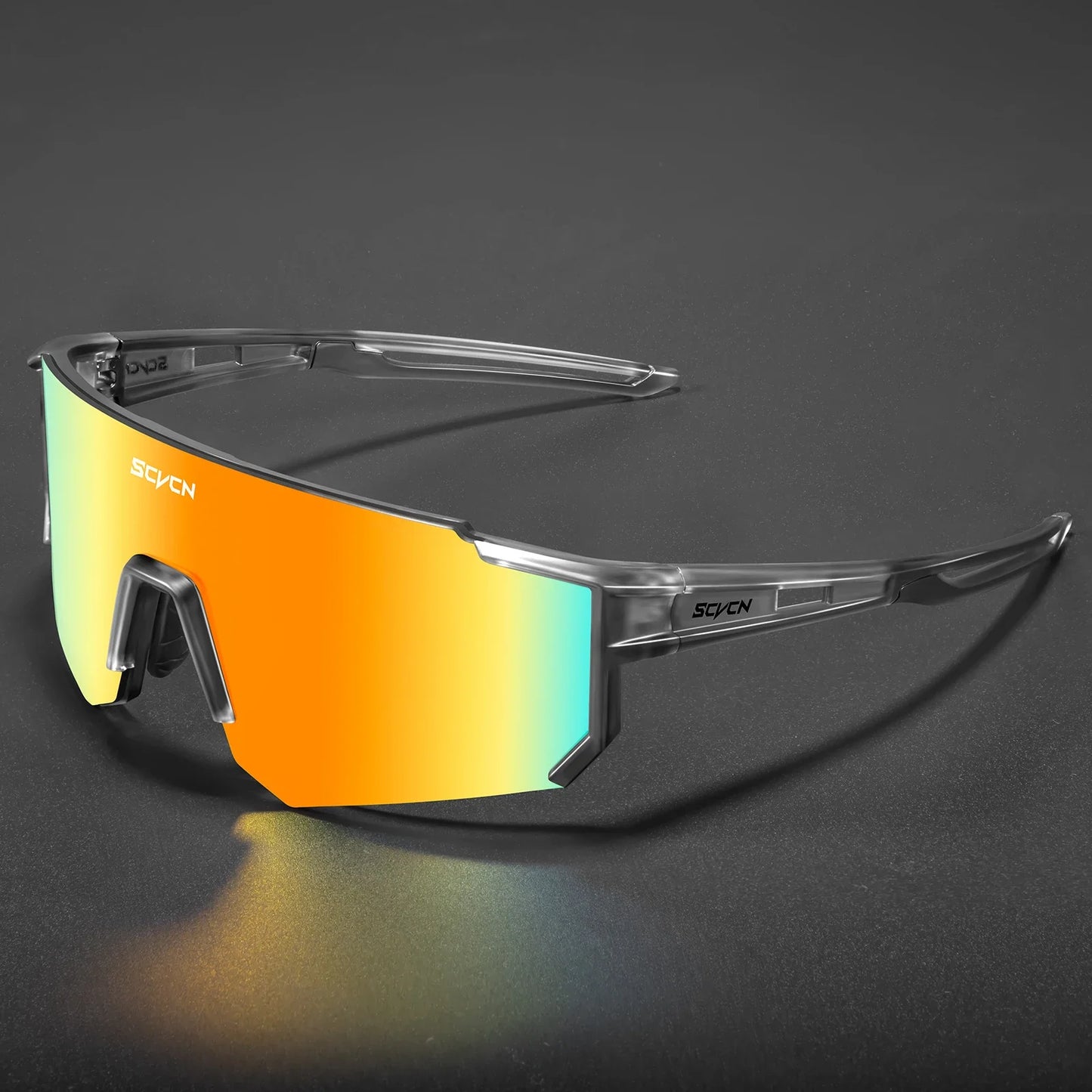 SCVCN New Outdoor Cycling Sunglasses Men Women MTB Driving Bicycle Glasses Sport Climbing Goggles Bike UV400 Eyewear