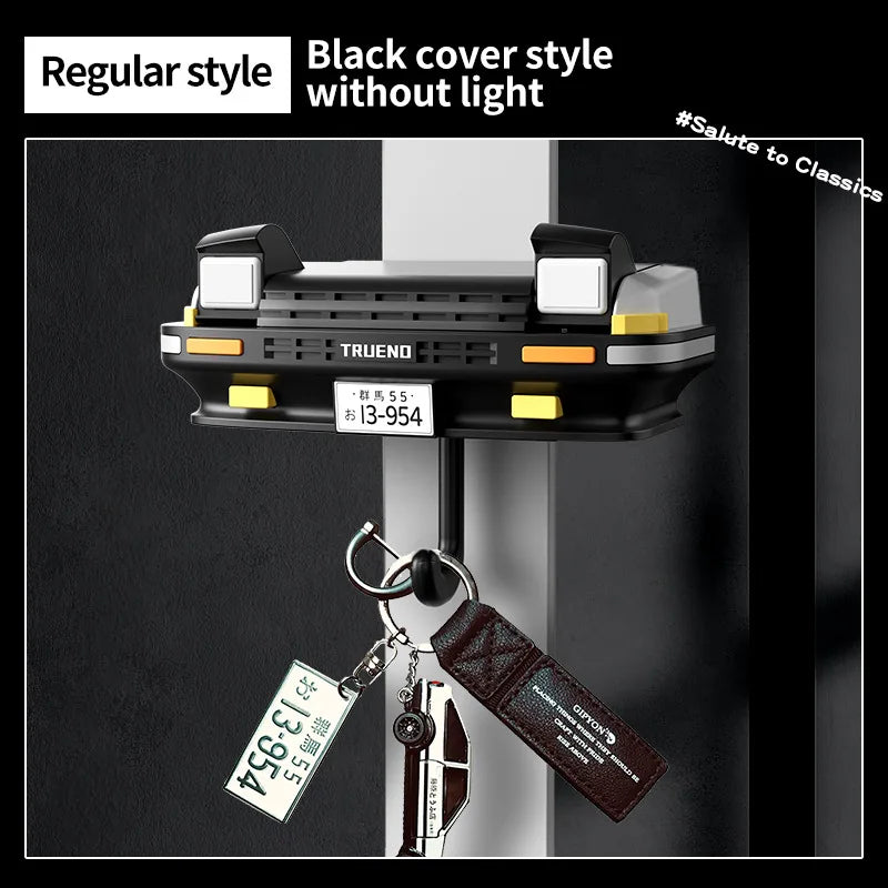 AE86 voiture créatif crochet phare clé support de rangement porte-clés pour véhicule décoration porte-clés