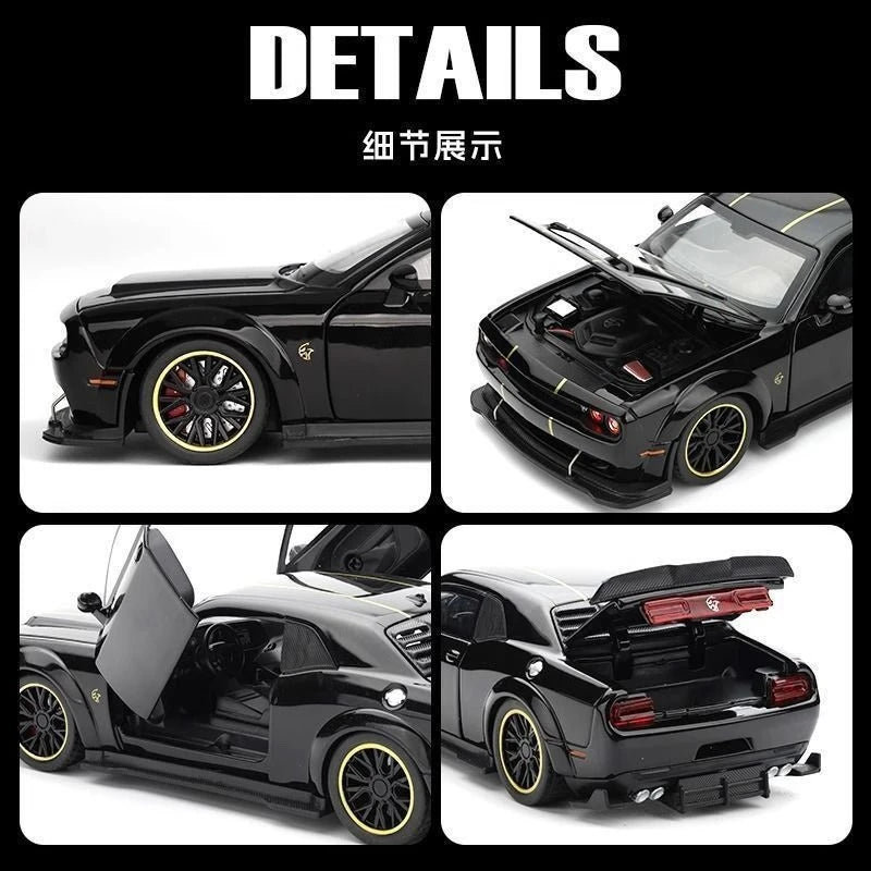 Modelo de coche de aleación a escala 1:32, juguetes Bugatti La Voiture Noire, modelo de coche deportivo de metal fundido a presión, vehículos, modelos, regalos para niños, colección