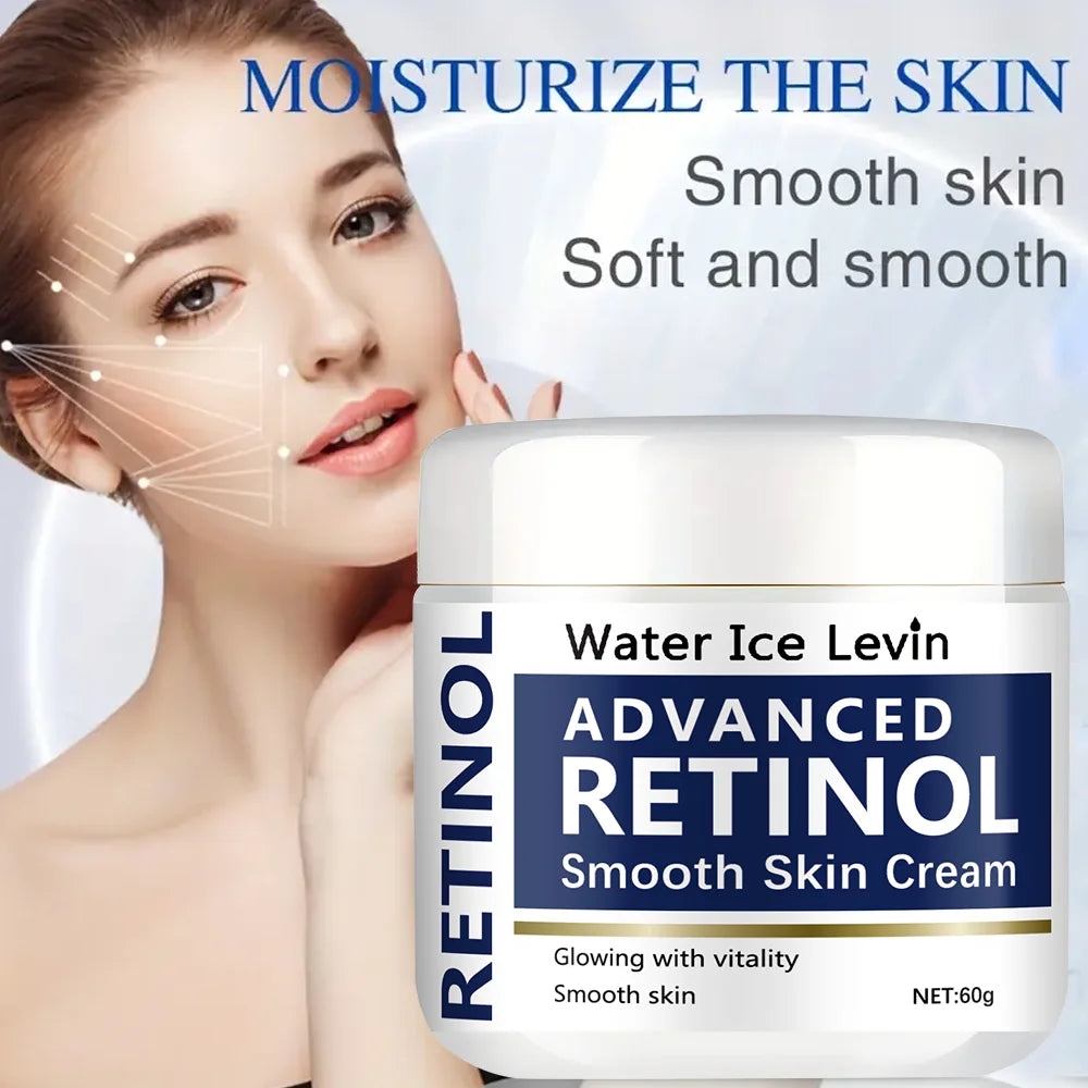 Crème Rétinol Avancé — Vitamine C, Peaux Sensibles, Hydratante Jour & Nuit