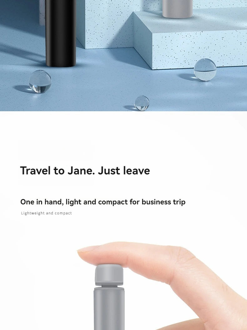 Brosse à dents pliante au charbon de bois compacte portable, parfaite pour le voyage, le camping et la randonnée, facile à prendre et efficace