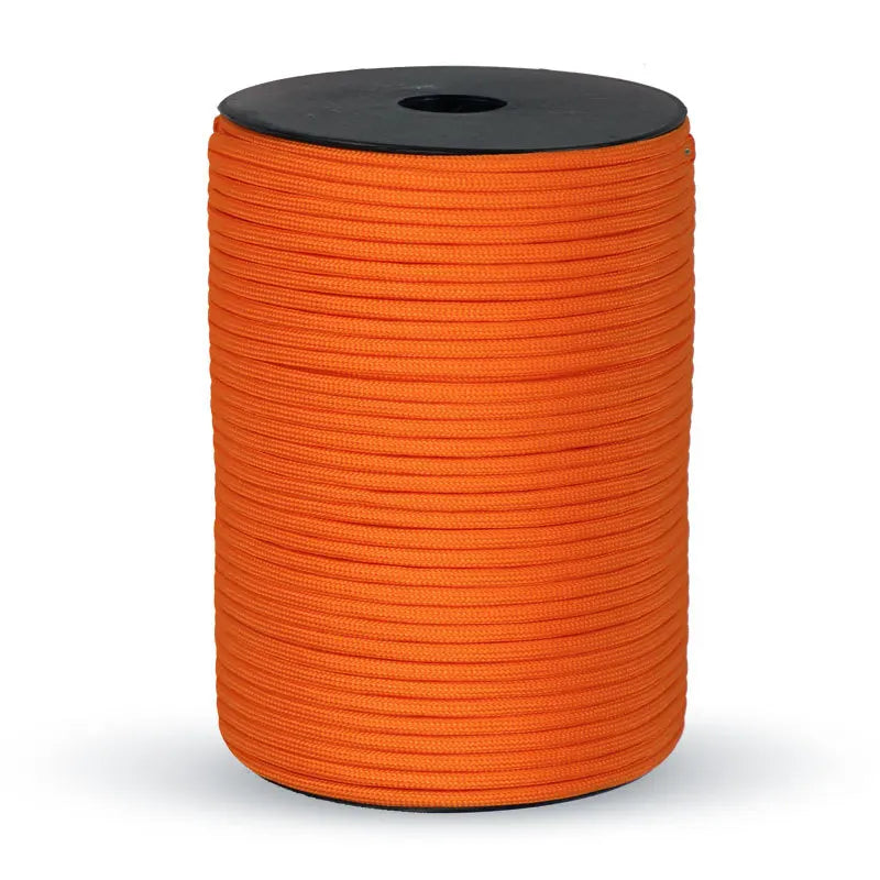 Cordon de parachute militaire standard 550 de 100M/50M, 9 brins, 4mm, pour survie en extérieur, tente et sangle de fixation