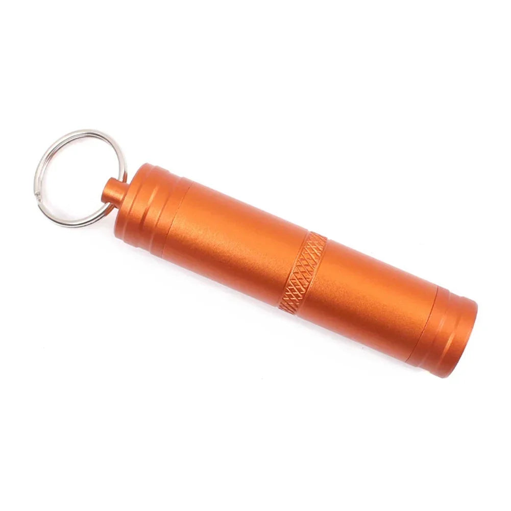 EDC-Boîte étanche pour capsule de survie en randonnée, coffre, support de stockage, pilule, étui d'allumette
