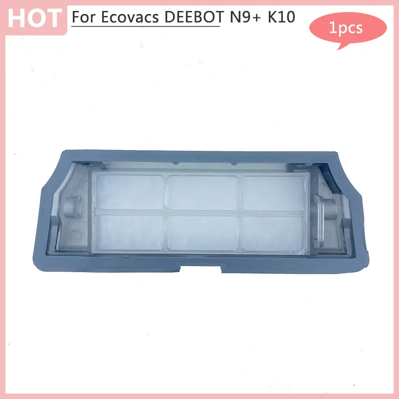 Main Brush Cover for Ecovacs DEEBOT N9 + K10 Yeedi Robot Vacuum Cleaner, Dust Box, Hepa Filter, Mop Cloth Module, Home Accessories