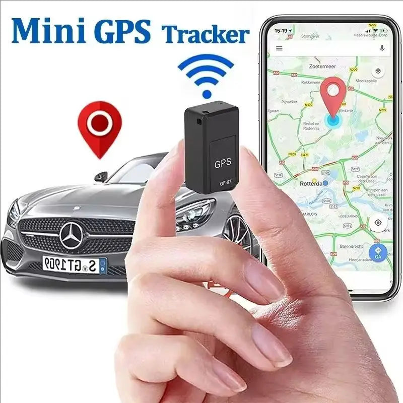 Mini dispositivo de rastreo Gps portátil Gf07, localizador Gps de vehículos, magnético potente, antipérdida, posición Gps precisa, aplicación