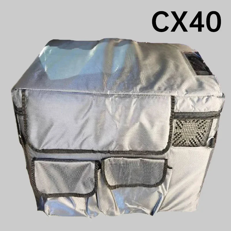 Réfrigérateur extérieur avec housse d'isolation — voyage, camping, série 25-75L