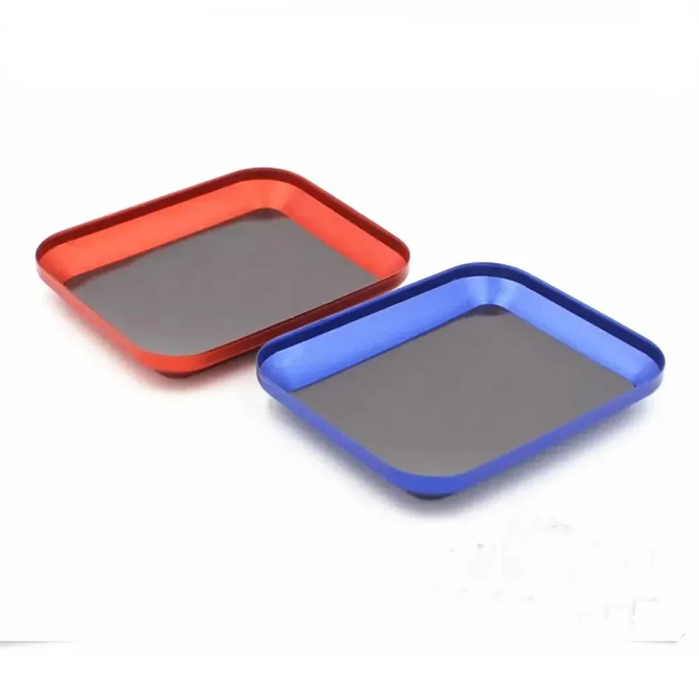 Outil Réparation RC Alliage Aluminium — Plateau Magnétique & Boite Rangement Vis