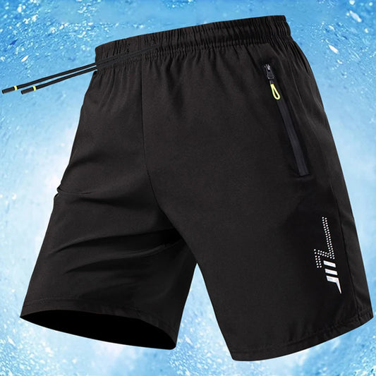 Men's Summer Sports Shorts, Quick-Dry, Fitness, Running, Jogging Shorts, Training Bottoms, Loose, Casual Wear