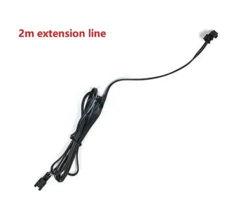 Lámpara LED decorativa para interior de coche, 1M/3M/5M, cableado EL, tira de neón para bricolaje automotriz, luz ambiental flexible, diodo de ambiente de fiesta