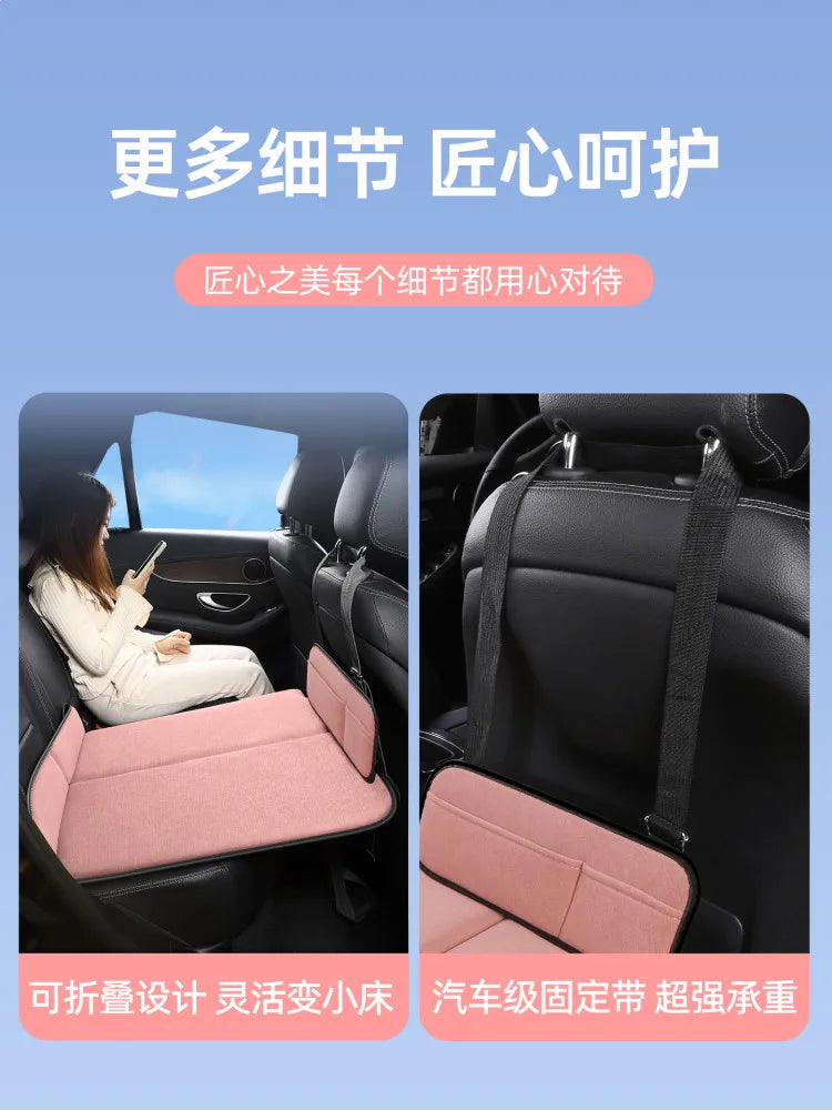 Matelas de voiture, lit de voyage, matelas pneumatique portable, siège arrière, camping, voyage en voiture, convient aux SUV, berlines, camions, pompe électrique, camping, coche