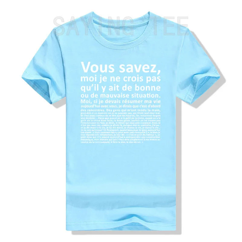 SABES Camiseta Clásica con Letras Impresas, Monólogos de Otis, Humorística, Gráfica, Regalos
