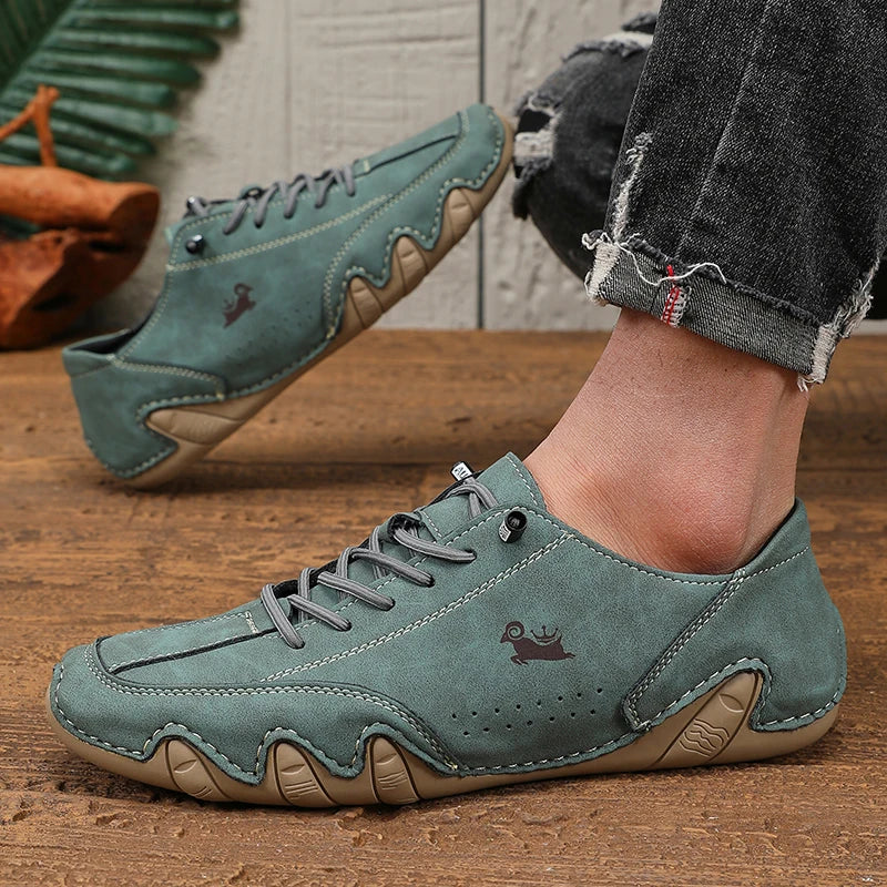 Mocassins Homme Cuir Artificiel Imperméable — Légers & Antidérapants