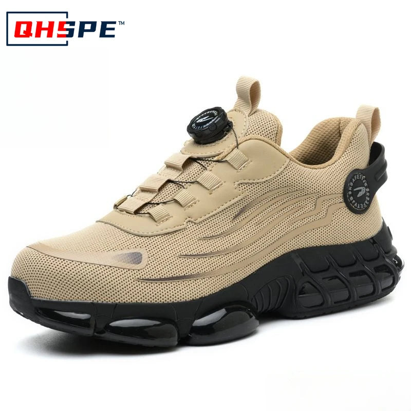 Chaussures de Sécurité Bouton Rotatif — Protection & Confort Travail